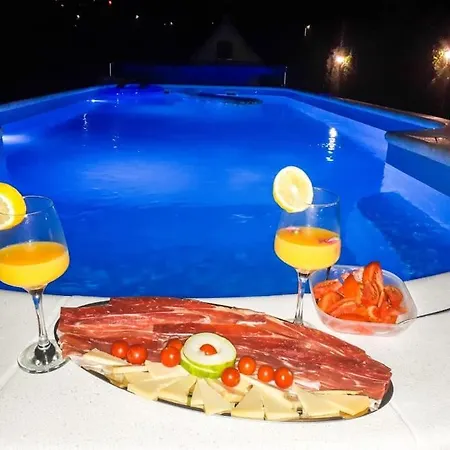 House With Swimming Heated Pool Next To The River Villa Podstrana